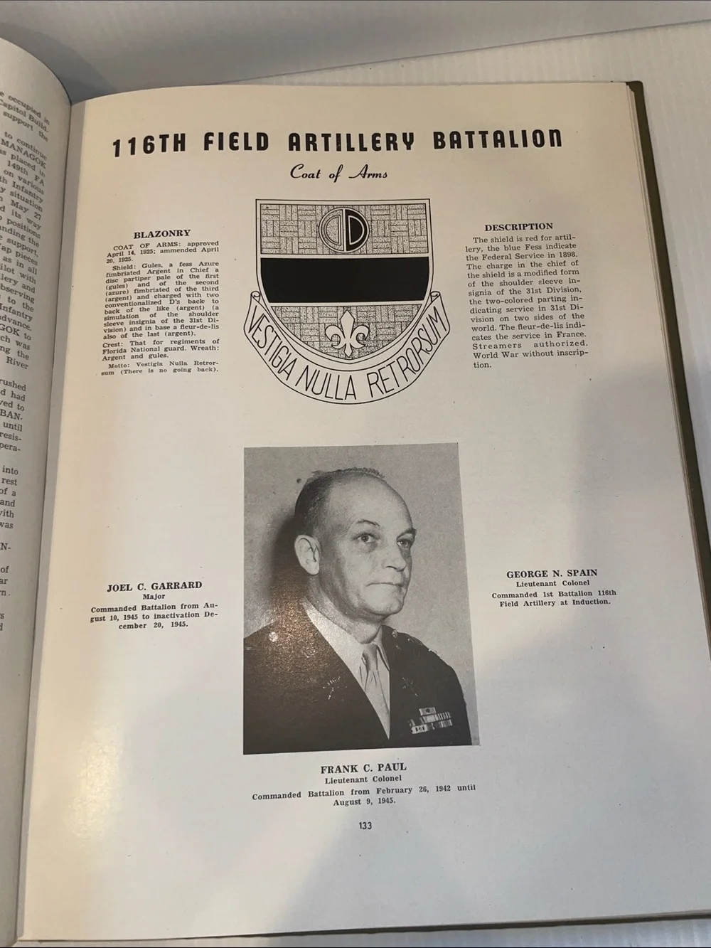 WW2 31st Infantry Division Book 1940-1945 Army
